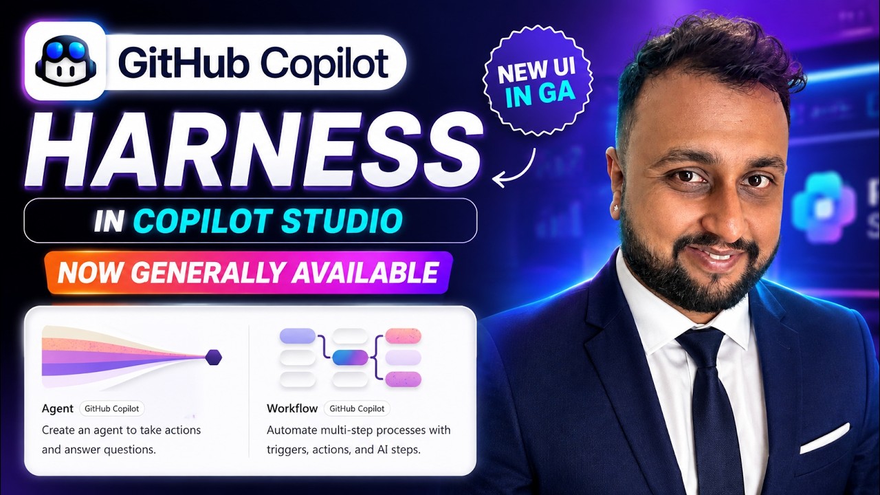 GitHub Copilot Harness in Copilot Studio | Now Generally Available