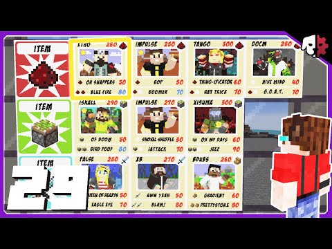 MY FIRST TCG DECK ROCKS! | HermitCraft 9 | Ep 29