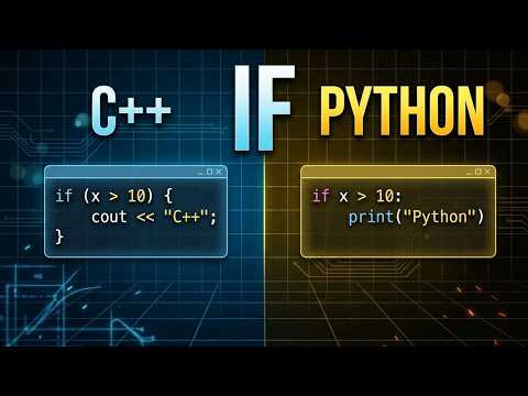 If Statement Decision Making Explained C Vs Python
