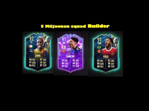 Pelin paras 3 Miljoonan coinsin Squad?? FIFA 22 SUOMI.