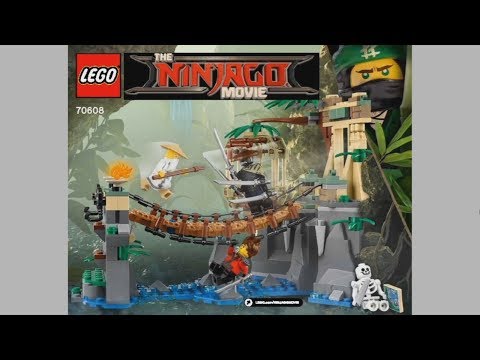 2017 LEGO Ninjago 70608 Master Falls - instruction timelapse
