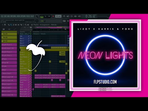 LIZOT x Harris & Ford - Neon Lights (FL Studio Remake)