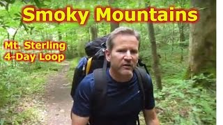 Mt. Sterling 3-night Backpacking Loop: Hiking Great Smoky Mountain National Park