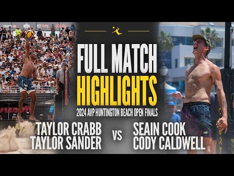 Top Plays of Men's FINAL: Ta.Crabb/Sander vs Caldwell/Cook AVP Huntington Beach Open 2024