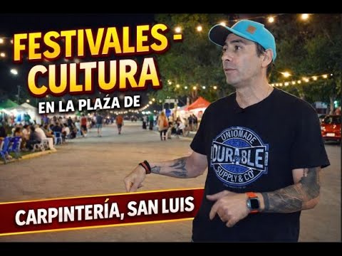 FESTIVALES CULTURA EN LA PLAZA, CARPINTERIA SAN LUIS