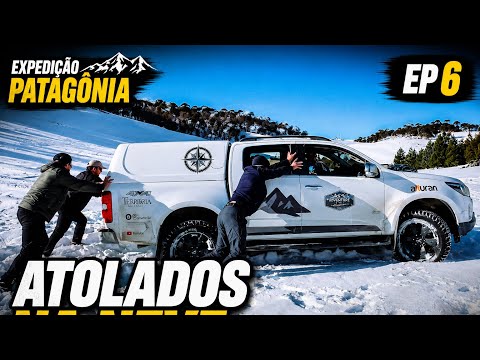 Atolados na Neve - Villa Pehuenia e o Maior Desafio da Travessia - S10 Expedição Patagônia Ep.6