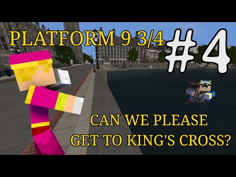 Just Another Youtube Channel - CAN WE PLEASE GET TO KING'S CROSS? | Minecraft Witchcraft and Wizardry