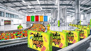 How Sour Patch Kids Are Made In Factory
