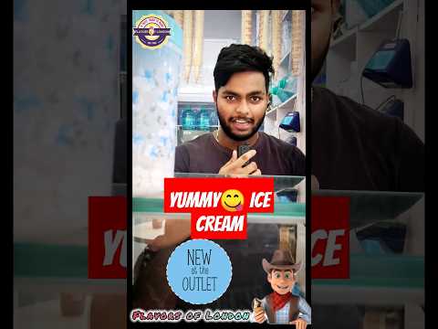 New Ice cream 😋 Outlet open in Rohini | Flavors of London | Krish Stall #icecream #shorts #viral