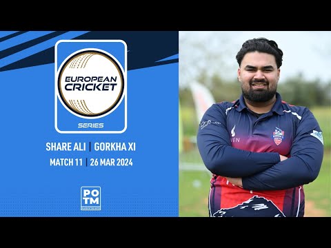 POTM Match 11: S.Ali - LCA vs GOR | Highlights | ECS Portugal, 2024 | 26 Mar 2024 | ECS24.156