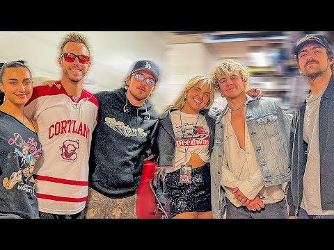 Sissy's trip to NYC & Crashing my brothers on their tour!