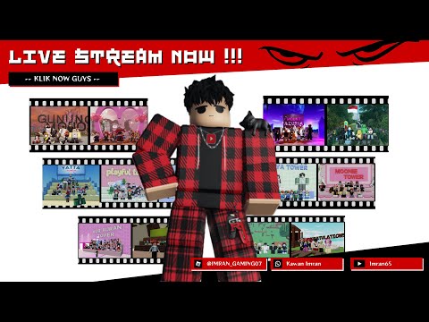 Live now 🔴 || Selamat Pagi Tamatkan Tower Apa Yaa ? 🤔 #roblox #imran65 #2026