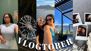 VLOGTOBER EP 4 : LET’S GO TO CAPE TOWN | AIRBNB TOUR, SUNSET BOAT CRUISE, BRUNCH AT JARRYDS & MORE