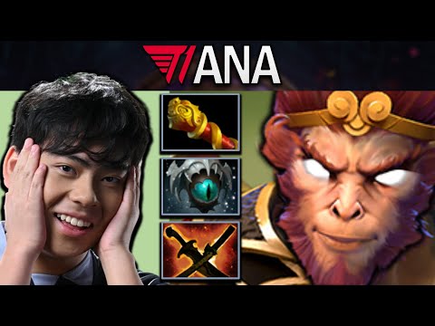 Monkey King Dota 2 Gameplay T1.Ana with Heavy Damage Build #dota2 #dota2gameplay