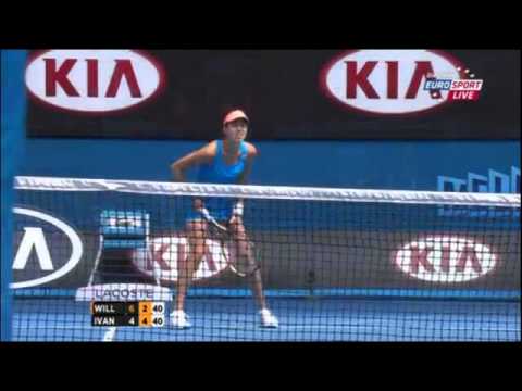 Serena Williams Vs Ana Ivanovic Australian Open 2014 Round 4