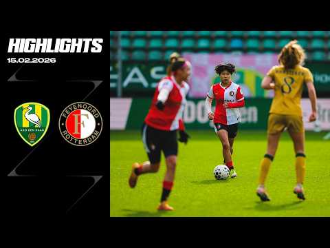 Highlights | ADO Den Haag - Feyenoord V1 | Eurojackpot Vrouwen Eredivisie 2025-2026