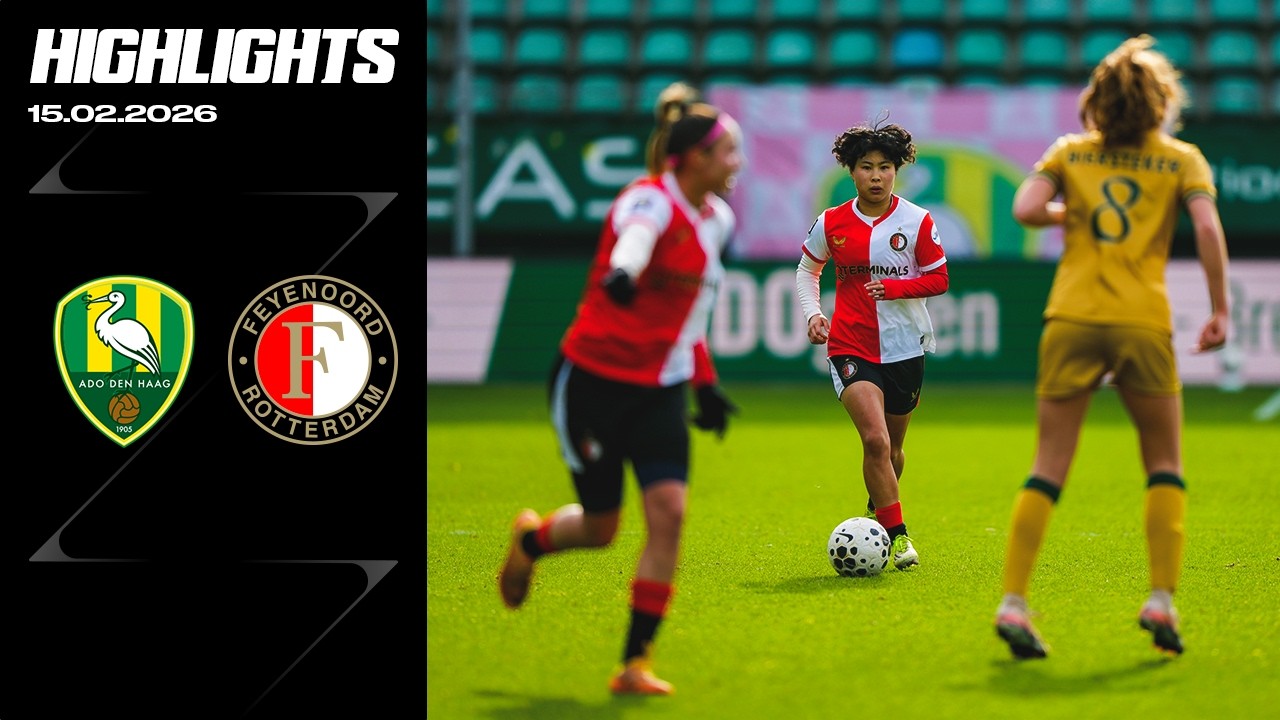 Highlights | ADO Den Haag - Feyenoord V1 | Eurojackpot Vrouwen Eredivisie 2025-2026