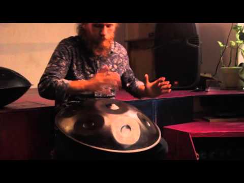Pasha Aeon - New Overtone Handpan Improvisation 2016