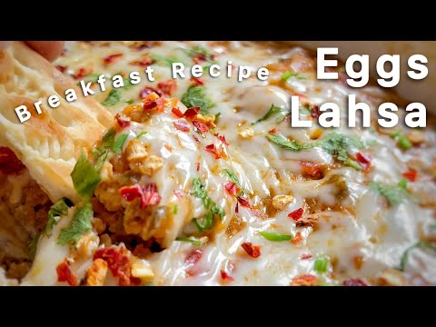 Tasty Eggs Lahsa | #BreakfastRecipe