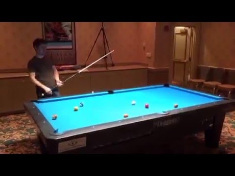 Konstantin Stepanov last rack of 149 run, DCC Straight pool challenge
