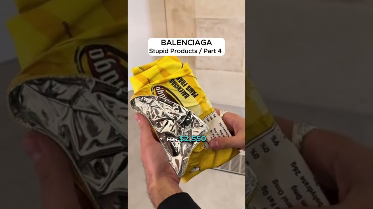 A Balenciaga Chips Bag for CAD $2,550 😵