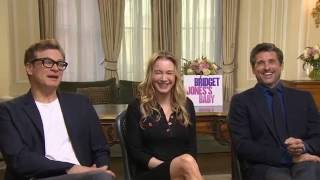 Колин Фёрт, Рене Зеллвегер и Патрик Дэмпси о фильме Bridget Jones's Baby