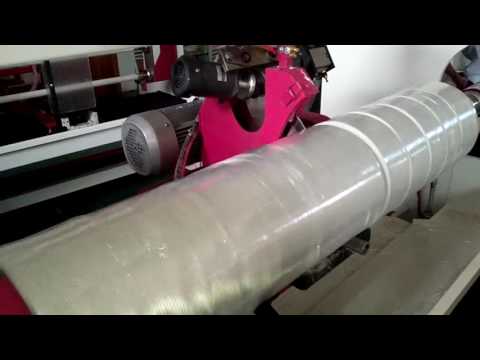 Glass fiber roll cutter machine