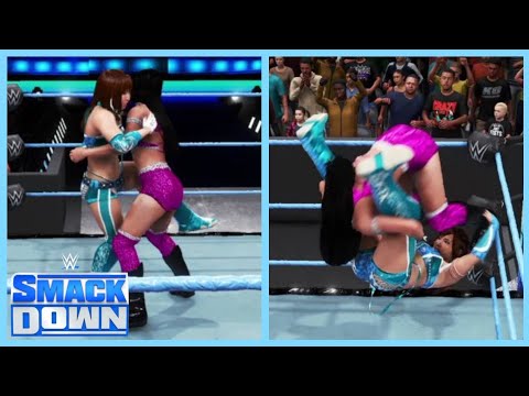 WWE 2K20|SMACKDOWN DIVAS CHAMPIONSHIP REMATCH BILLIE KAY VS KAIRI SANE