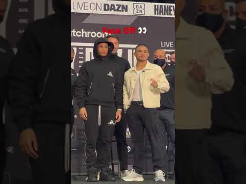 ☎️Devin Haney vs Joseph Diaz Jr🔥Face Off👀