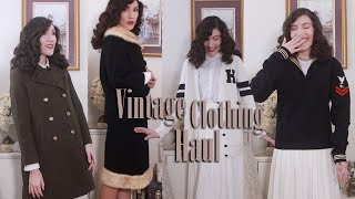 Vintage Thrift Clothing Haul - A 1920s watch! | Carolina Pinglo
