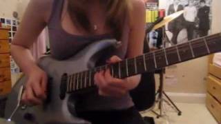 Steve Lukather- &#39;Watching the World&#39; solo (guitar cover)