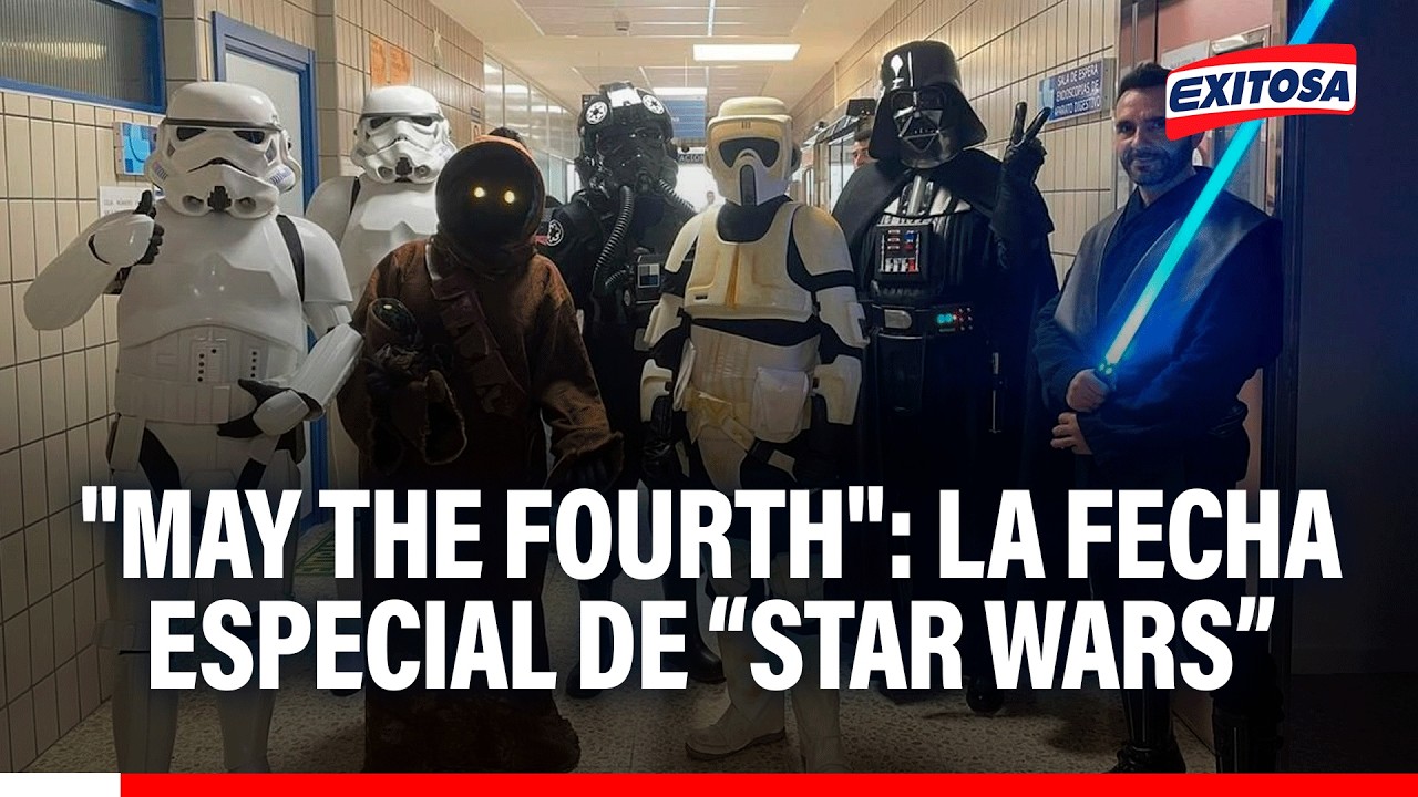 🔴🔵 "May Thr Fourfth" congrega a miles de fanáticos de Star Wars a nivle mundial