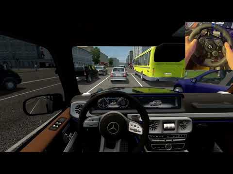 City Car Driving | Mercedes G63 amg | Aggressive driving