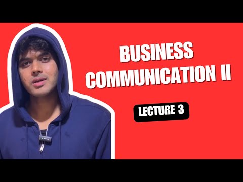 Business Communication II for BBA 2nd Semester CCS University