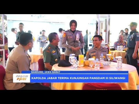 KAPOLDA JABAR TERIMA KUNJUNGAN PANGDAM III SILIWANGI