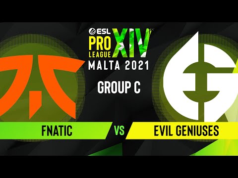 CS:GO - Evil Geniuses vs. fnatic [Inferno] Map 2 - ESL Pro League Season 14 - Group C