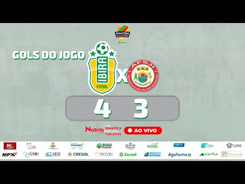 Gols e melhores momentos  - Ibira Futsal 4 X 3 AFSJI - Gauchão Série B 2023