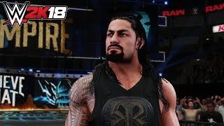 WWE 2K18 - Roman Reigns (Entrance Signature Finish