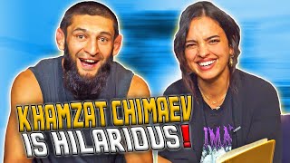 Download lagu Khamzat Chimaev on Sean Strickland & reacts to Paulo Costa tweets! mp3