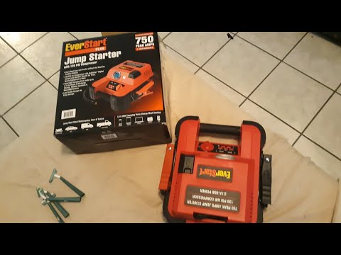 【How to】 Charge Everstart Jump Starter