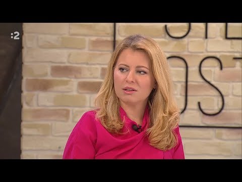 Zuzana Čaputová v Silnej zostave RTVS (2. október 2017)