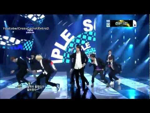 110818 Super Junior - Mr. Simple @ M!Countdown