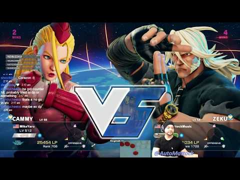 [SFV] AutoMattock Zeku vs Mike Yaru Cammy