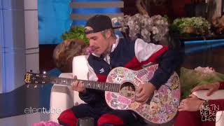 Justin Bieber - Yummy | Acoustic (The Ellen Show)