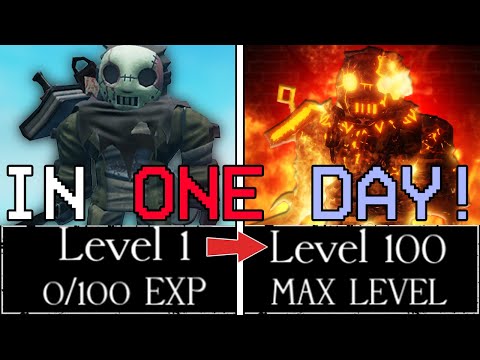 Can I Go From LEVEL 1-100 AS JASON IN UNDER 1 DAY? (PART 1)
