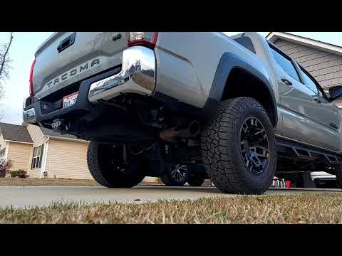2019 Tacoma Black Widow Exhaust Venom 250