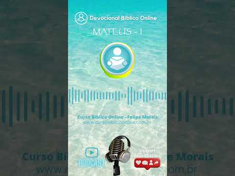 Mateus 1 - Devocional Diário - Devocional Bíblico Online