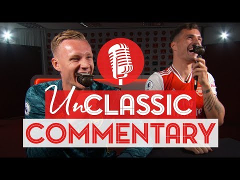 クラシック解説｜アーセナル2-0マンチェスター・ユナイテッド｜ベルント・レノ＆グラニット・シュハカ (UnClassic Commentary | Arsenal 2-0 Manchester United | Bernd Leno & Granit Xhaka)