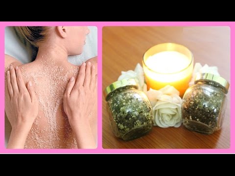 how to get baby soft /smooth/ fairer body skin by using homemade body scrub Video