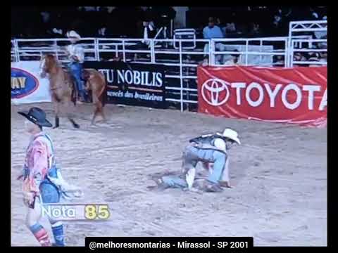 🇧🇷 Almir Dantas Cassiano x Capitão - Mirassol 2001 | Mundial Toyota #rodeio #rodeo
